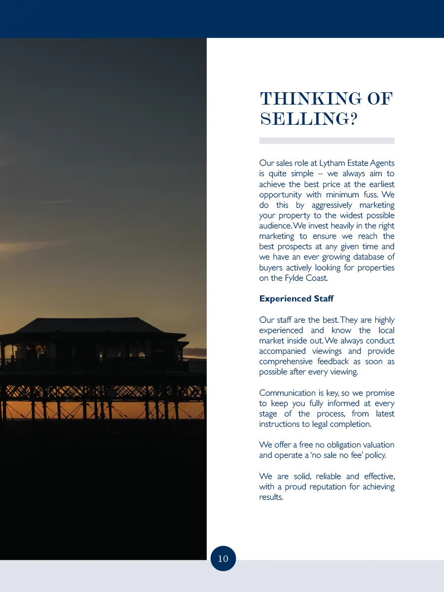 Lytham publication local businesses page